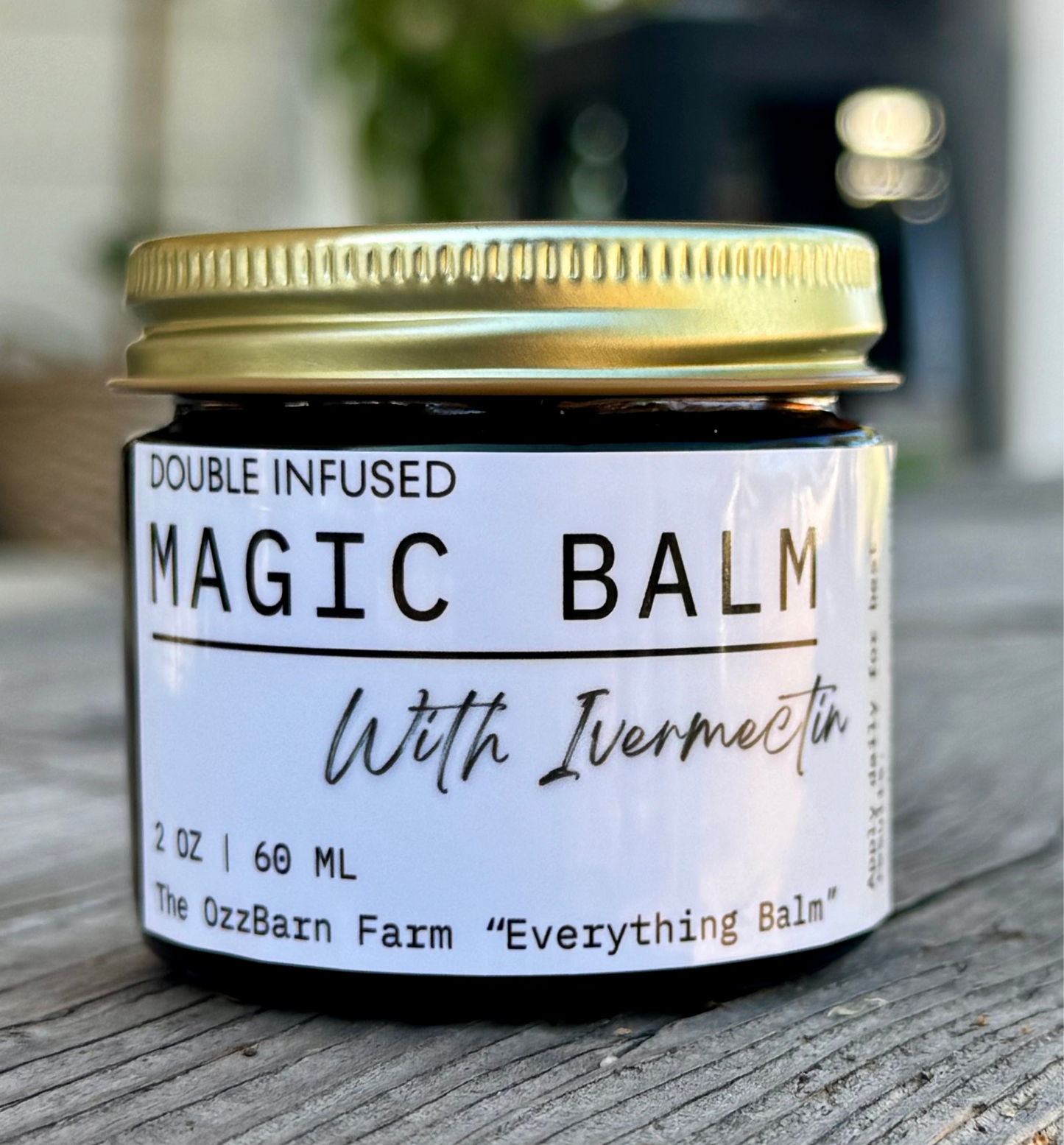 "Magic Balm" – Ivermectin & Frankincense Infused Tallow