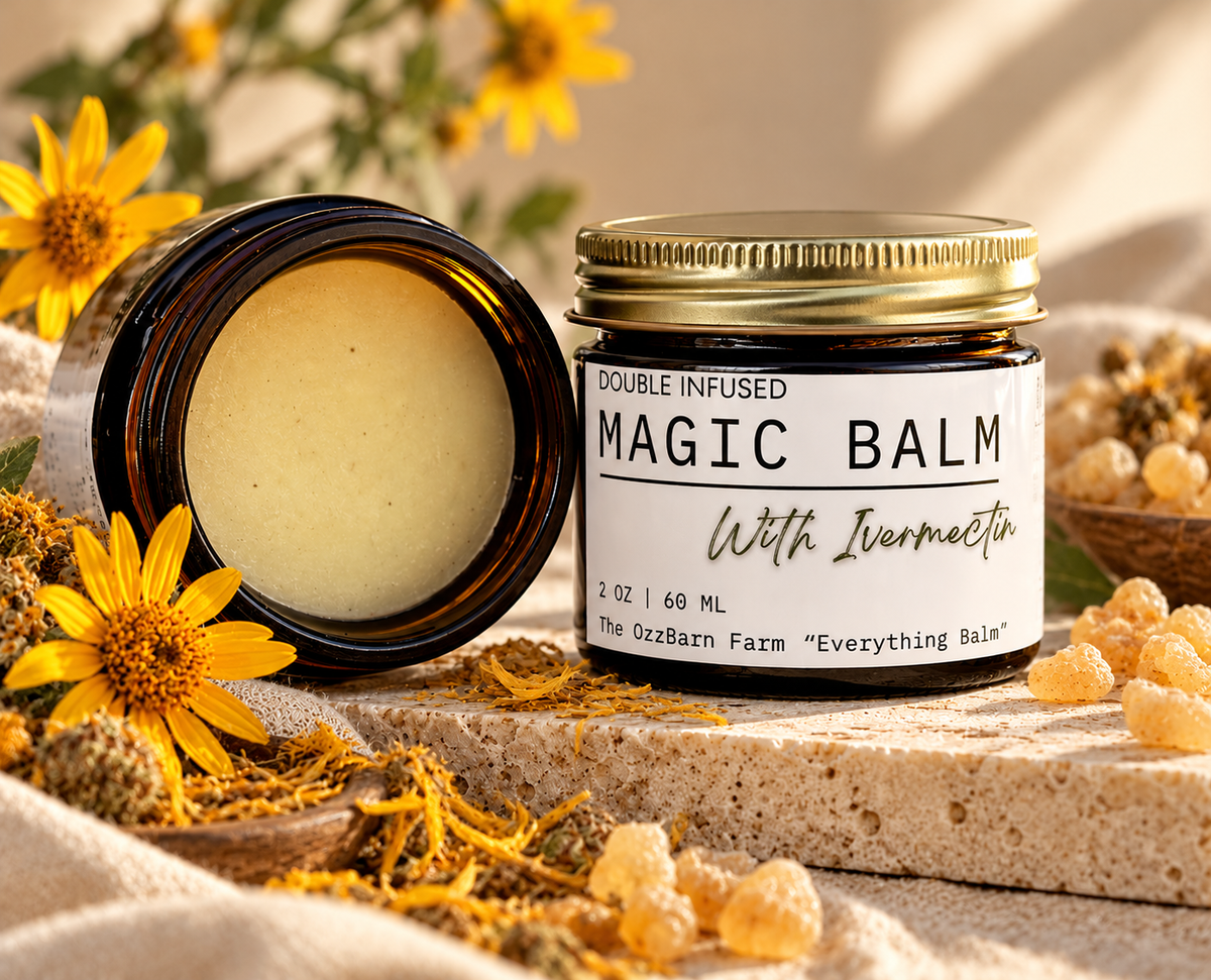 "Magic Balm" – Ivermectin & Frankincense Infused Tallow