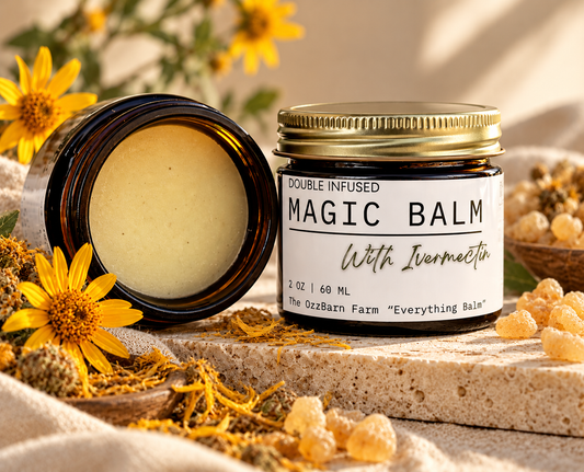 "Magic Balm" – Ivermectin & Frankincense Infused Tallow