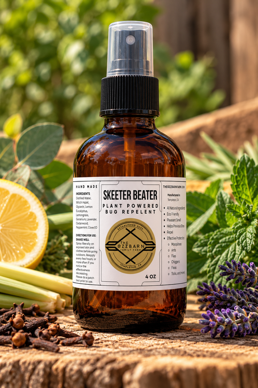 Skeeter Beater | Natural Bug Spray with Essential Oils | DEET-Free Insect Repellent for Skin & Outdoor Use