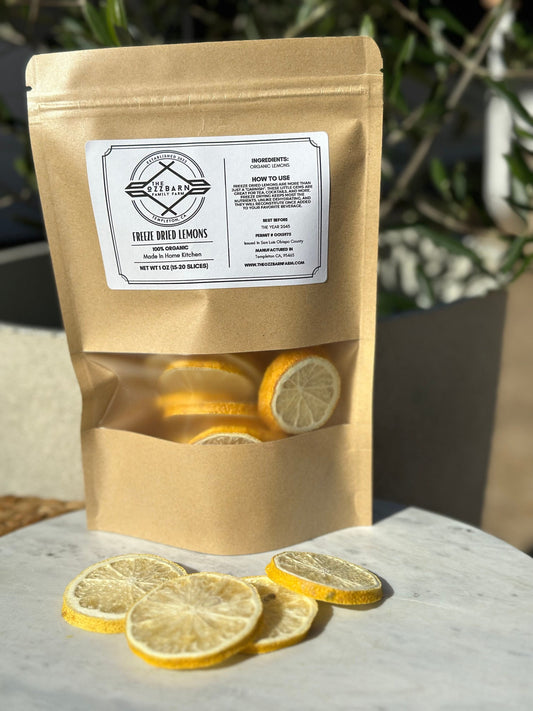 Freeze Dried Lemon Slices